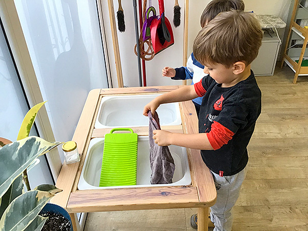 wiedza praktyczna umiejetnosc prania przedszkole