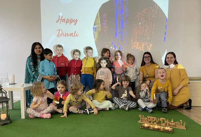 diwali in kindergarten