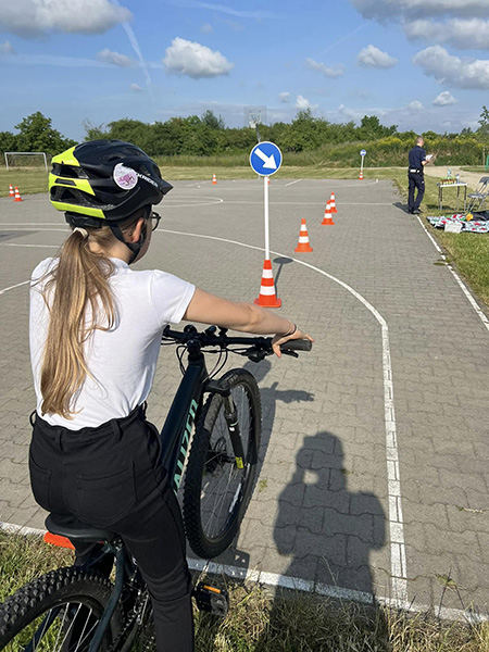 egzamin na karte rowerowa mokronos