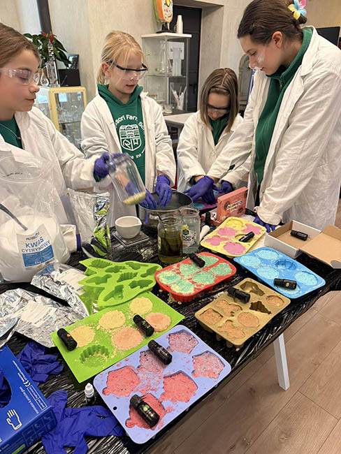 robimy mydlo na kiermasz