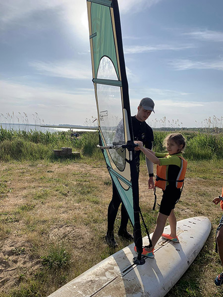 zielona szkola surfing nauka