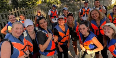 Rafting trip down the Bystrzyca river integrative