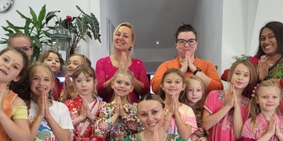 Montessori Academy and Farm in Brzezina Lit Up by the Festival of Diwali!